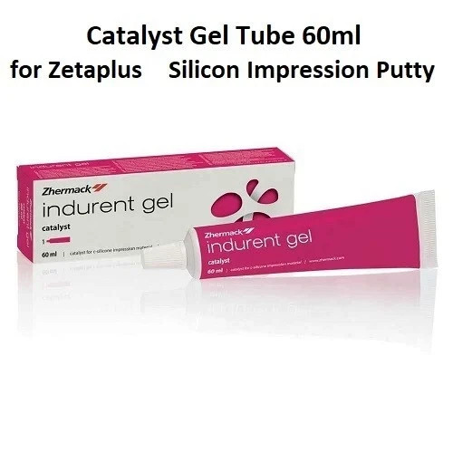 Zhermack Dental INDURENT GEL Catalyst 60ml Tube for Silicone Impression Putty