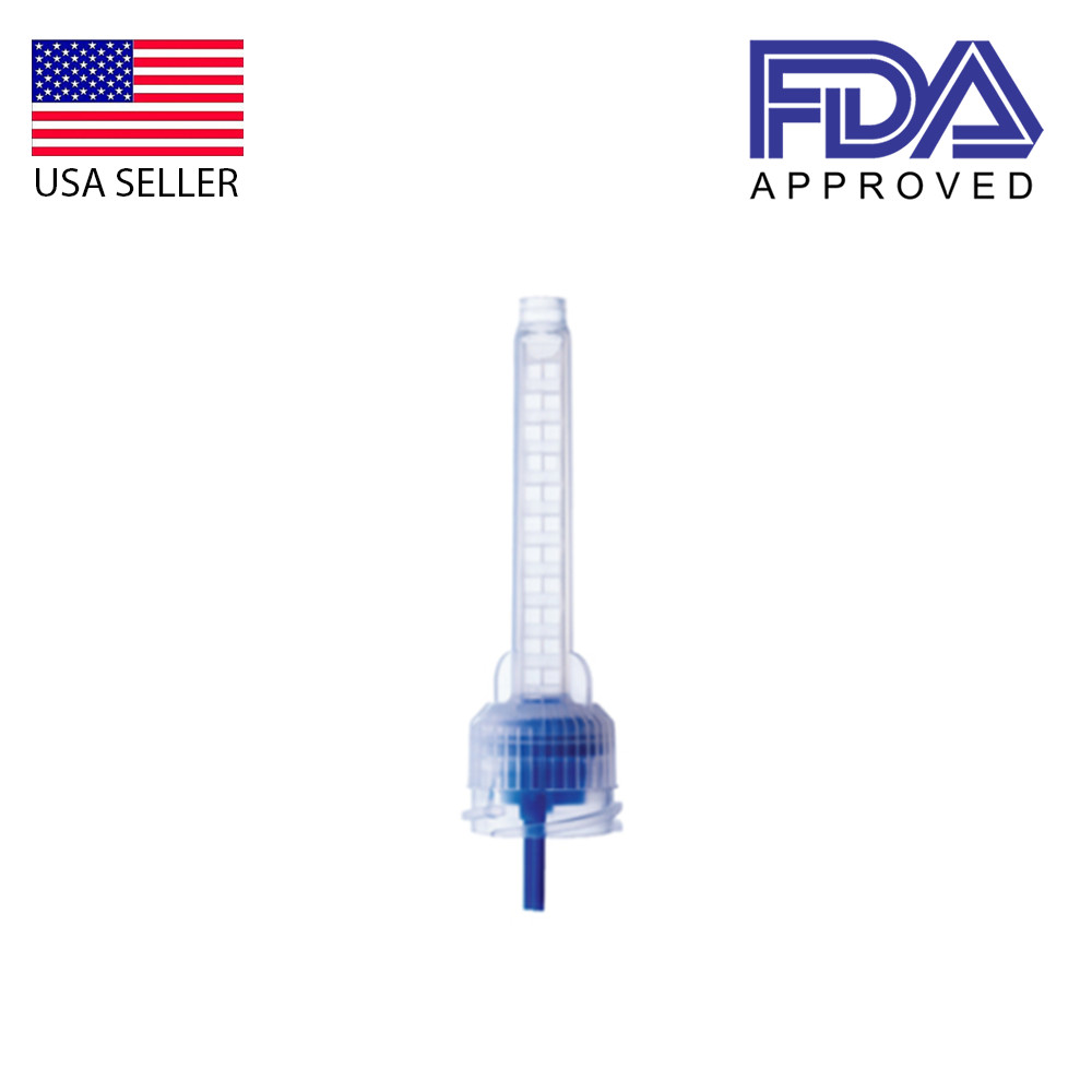 NEW Sultan Blue Mixing Tip for Genie Heavy Viscosity 50/Pack(Replace Green Tips)