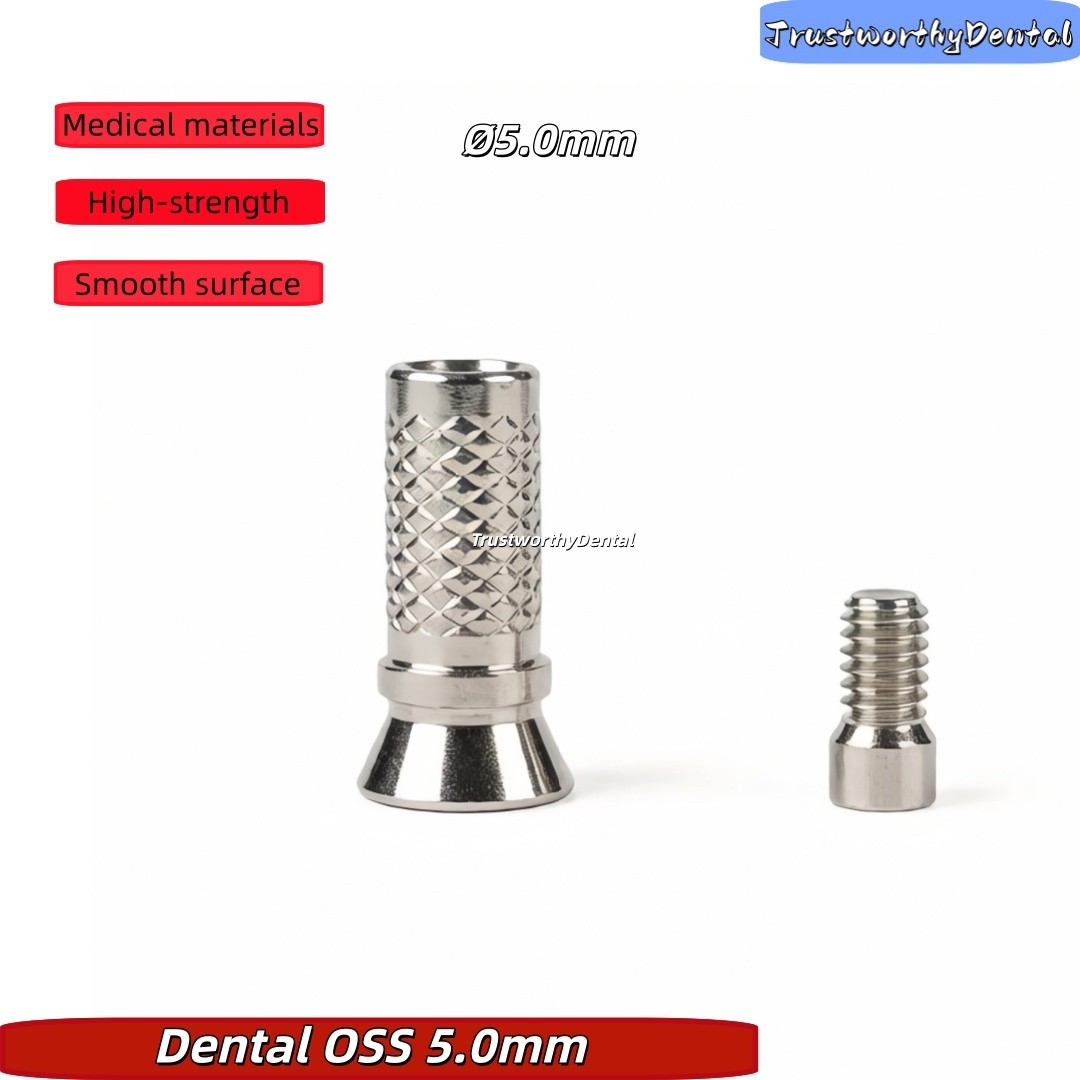 Titanium Temporary Cylinder MU Sleeve Multi Unit Abutment Fits OSS 5.0