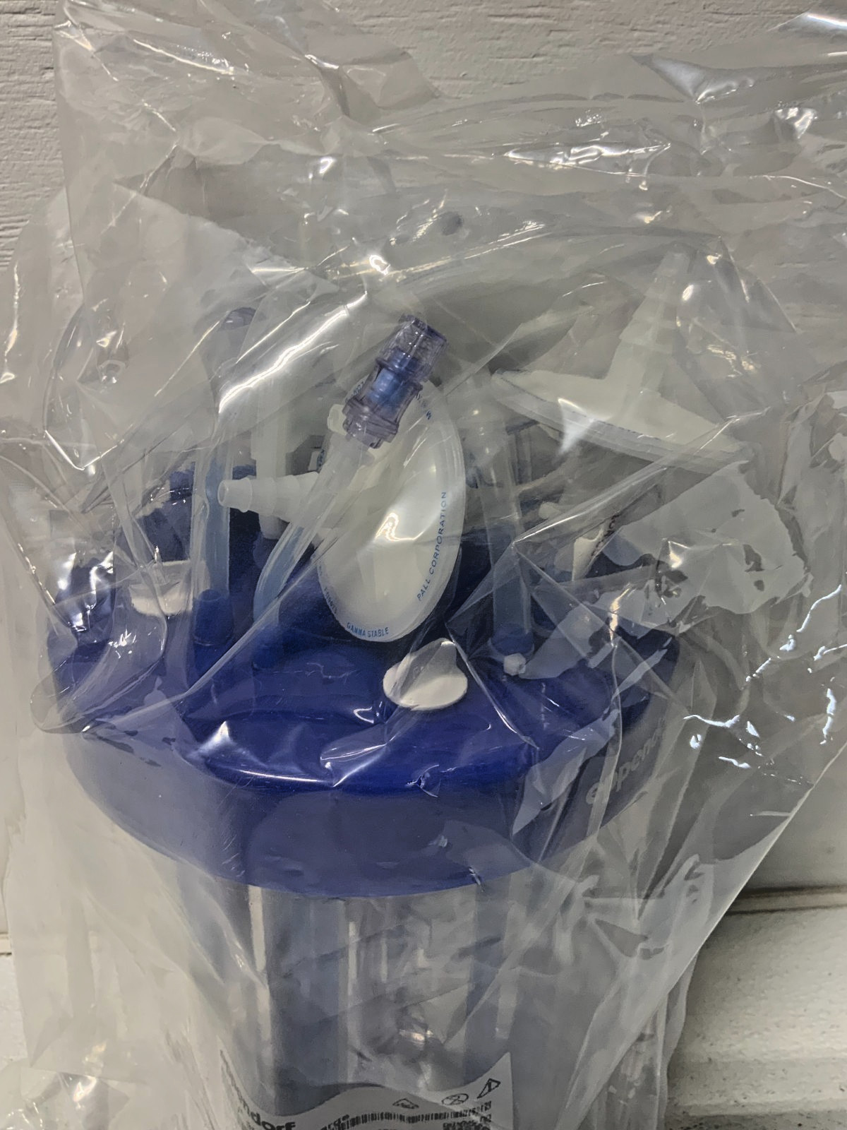 New Eppendorf BioBlu 3f f Macrosparge Single-Use Bioreactors Vessel 1386000900