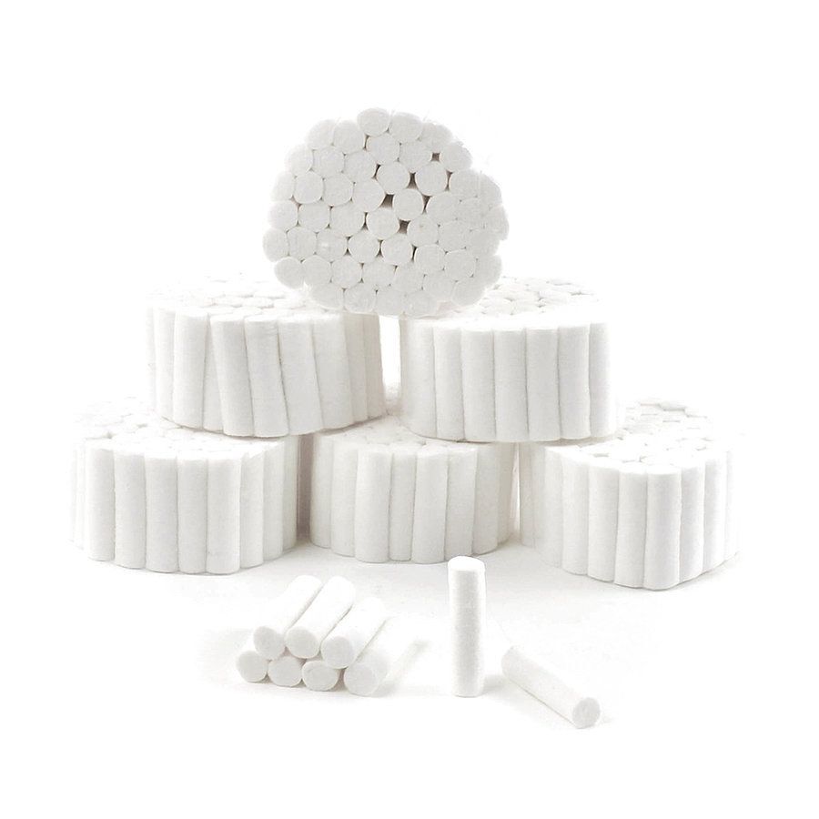 UP TO 2000/Box Dental,Medical Cotton Rolls,Size 2,Non-Steril