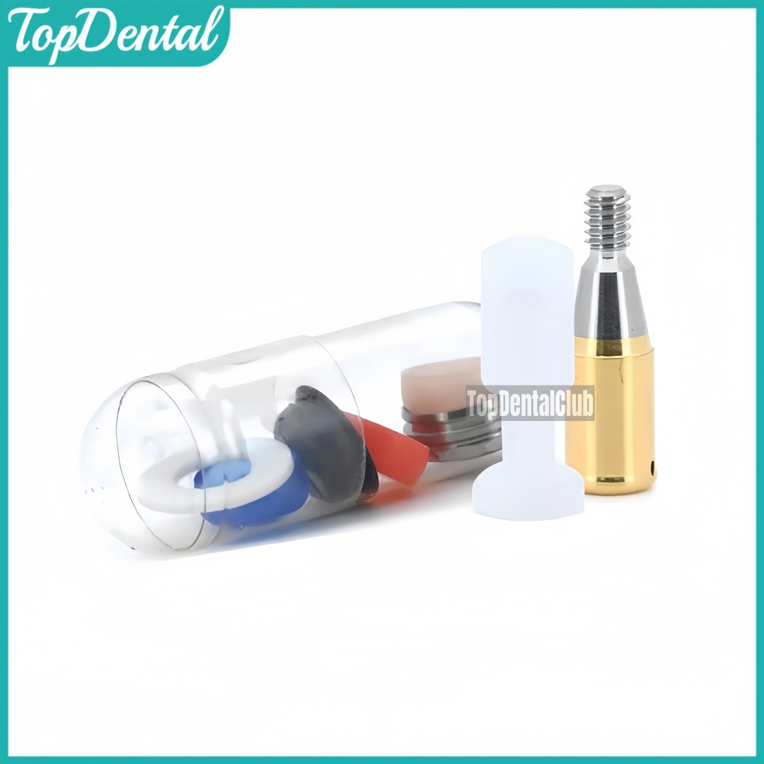 Dental Retention Cap Insertion Locator Core Tool Overdenture Abutment Fit OSSTEM