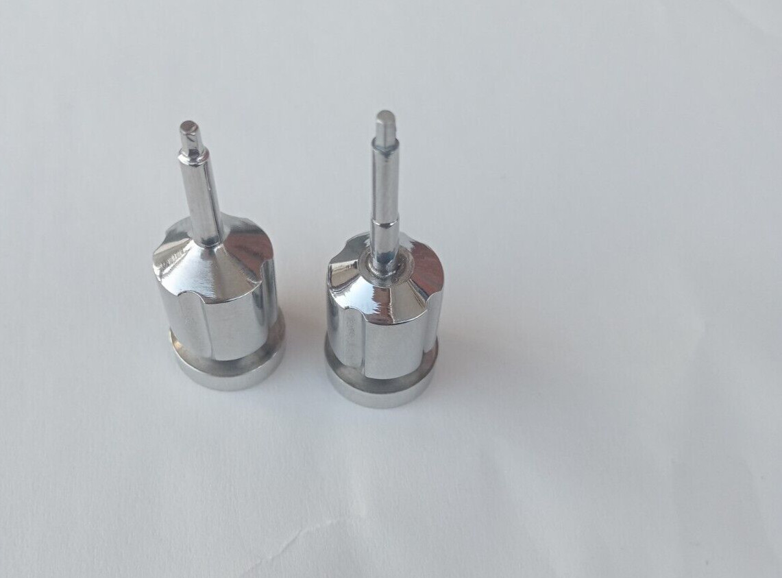 German 2x Dental Hand Hex Driver For Abutment Screw 1.25mm Long Short
