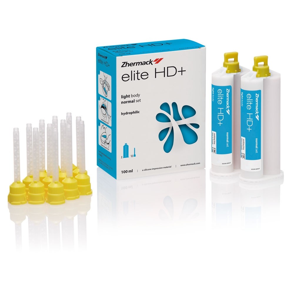 Zhermack Elite Hd+ Light Body Normal Set (Cartridge) (C203030)