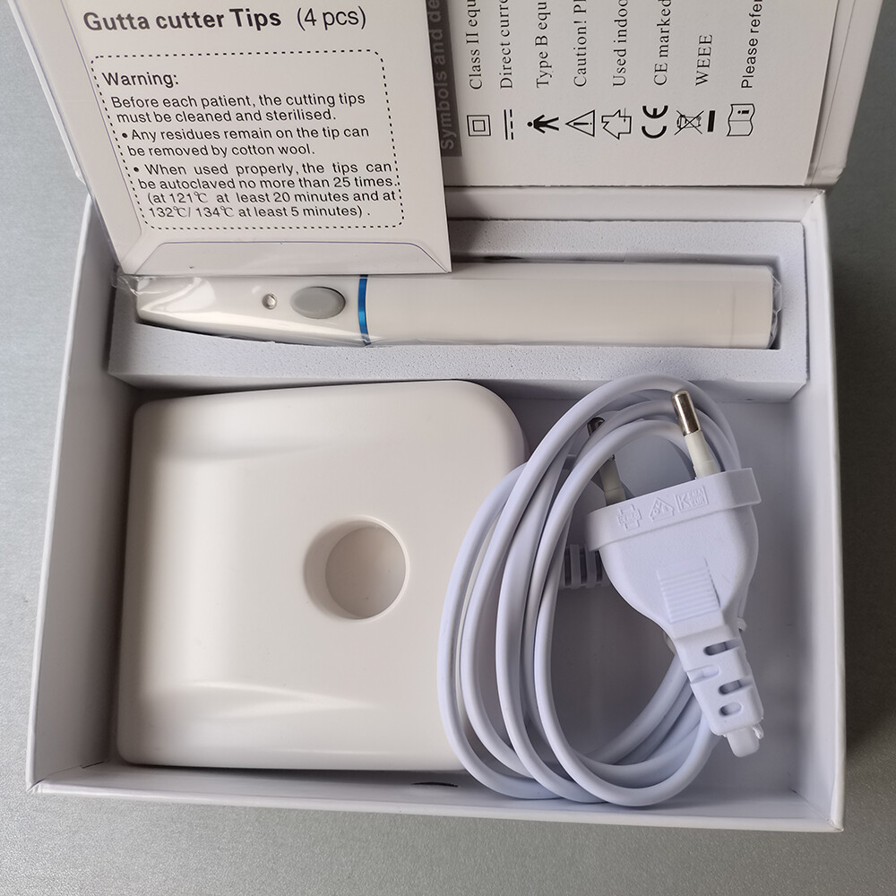 6Color Dental Gutta Percha Tooth Teeth Gum Cutter Endo Cut with 4Tips US/EU