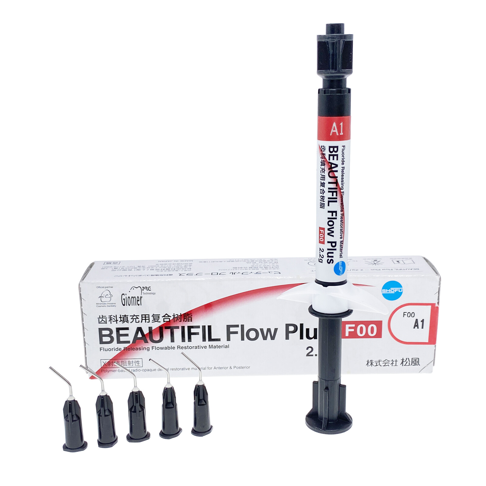 SHOFU BEAUTIFIL Flow Plus F00 ZERO Flow flowable Restorative 2.2g Syr.-All Shade