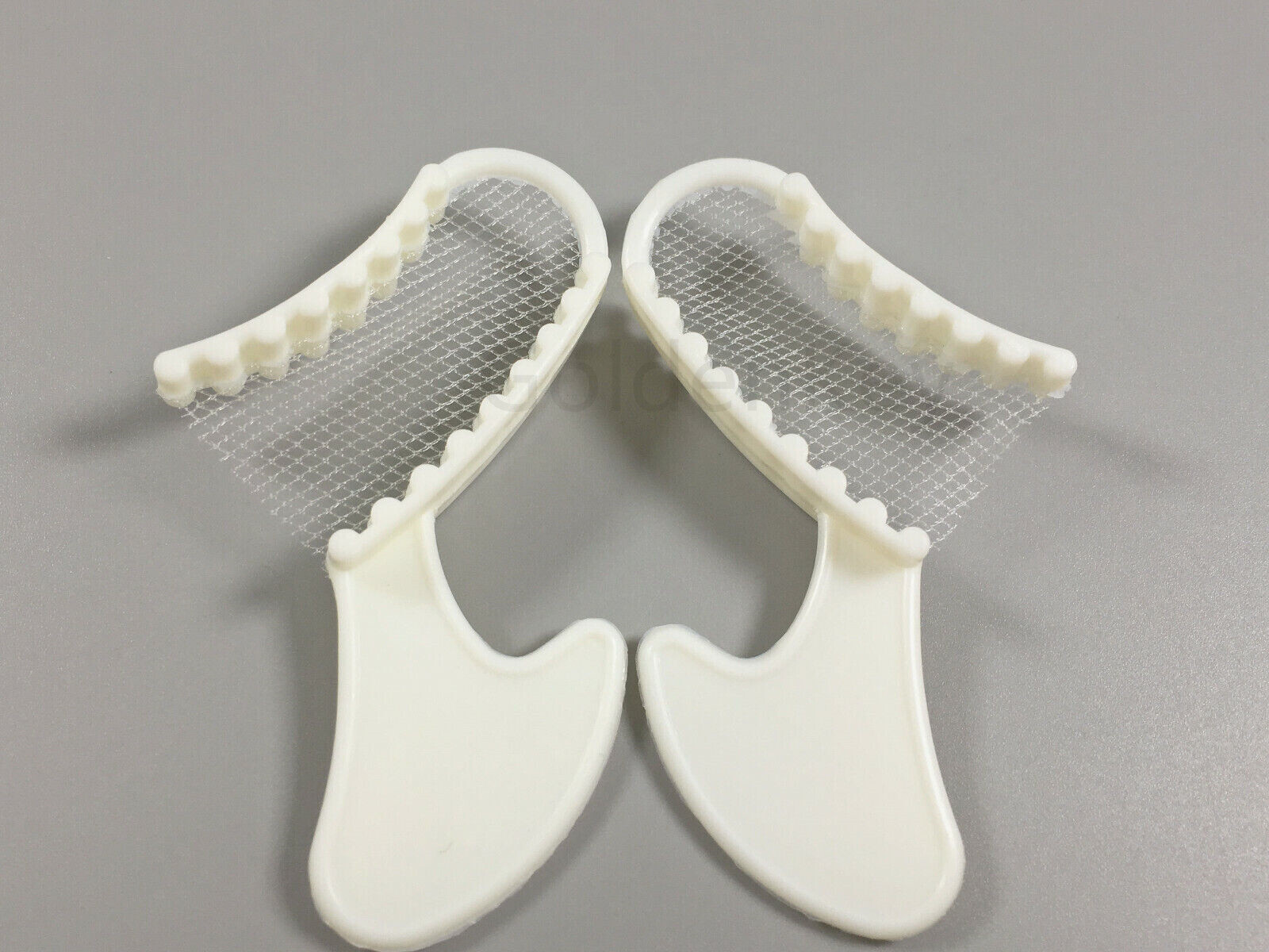 Dental Disposable Impression Bite Registration Tray White Denture Tray 100Pcs
