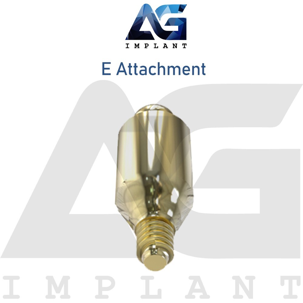 10 E-Loc Straight Attachment Overdenture System Standard Int Hexagon 2.42mm