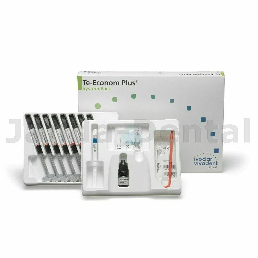 Ivoclar Te-Econom Plus System Pack Light-Cure Radiopaque Resin Composite Kit
