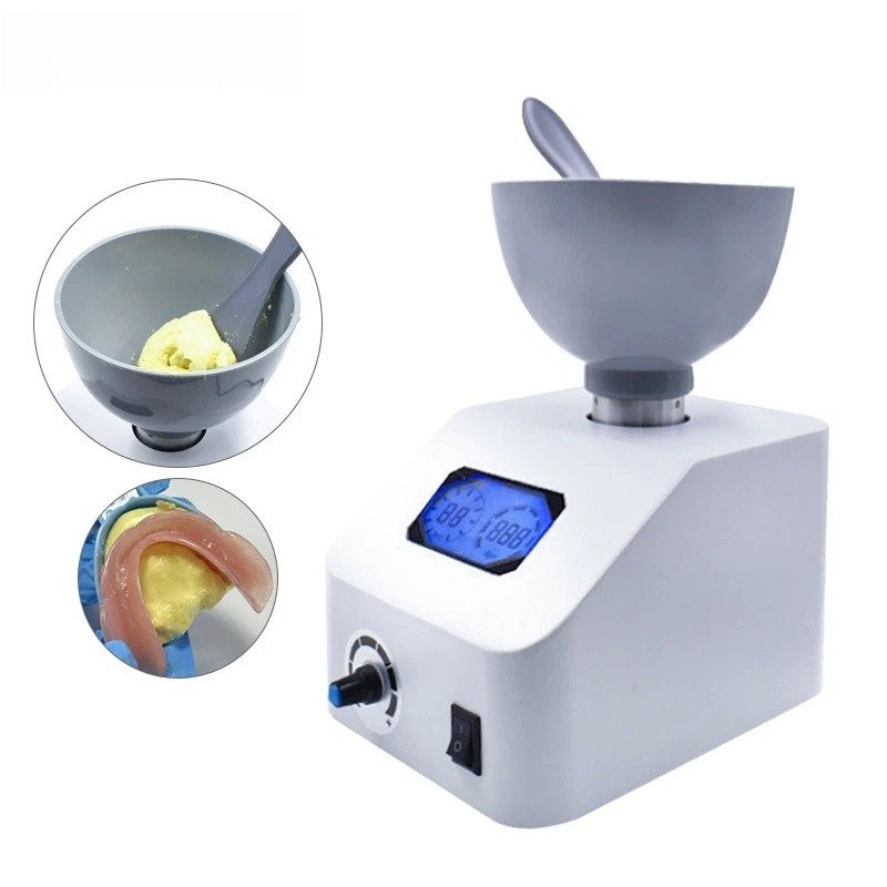 Dental Lab Alginate Mixer Impression Materials Gypsum Mixing Machine
