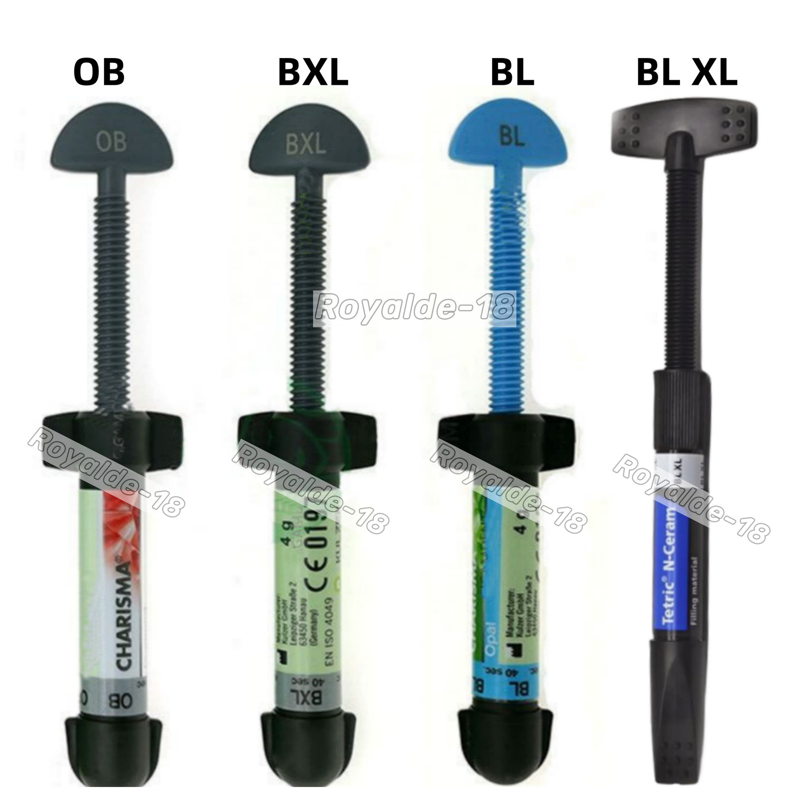 Dental BLXL Tetric NCeram Composite Resin Bleach Veneer Refill KULZER OB BL BXL