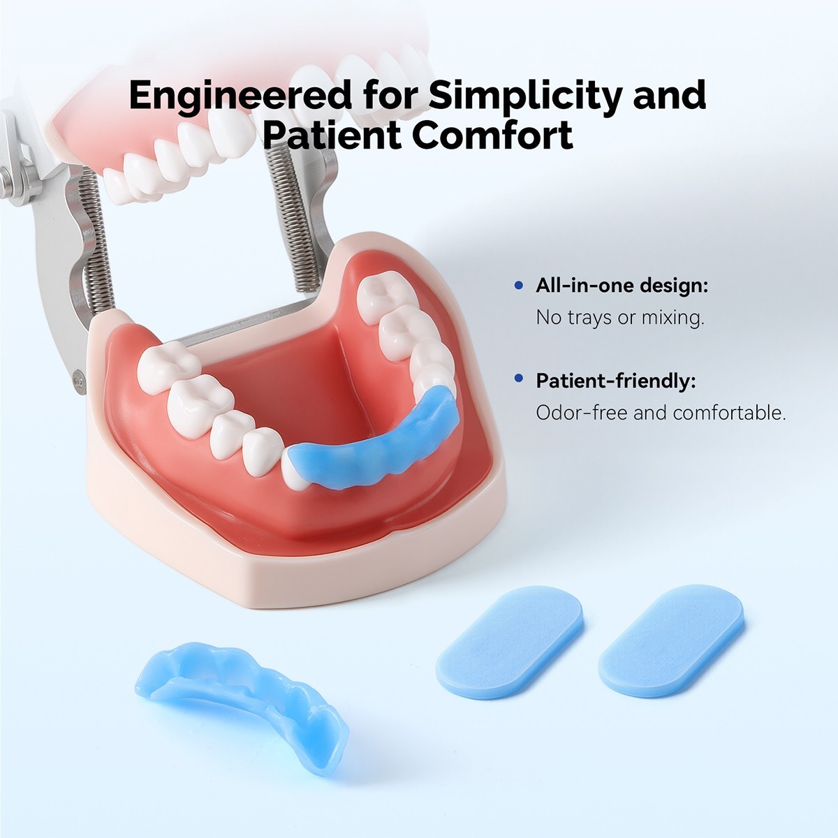 Dental Thermoplastic Sheet for Temporary Crown Bridge Base Plate Wax 50pcs/Box