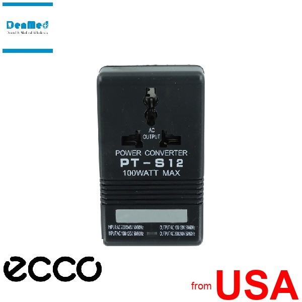 ECCO – Voltage Transformer / Converter 110v – 220v – 200 waTts- for small 114087