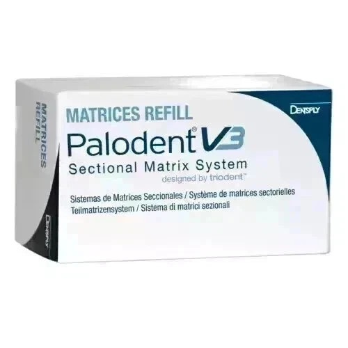 Dentsply 659740 Palodent Plus Sectional Matrix System Matrices All Size 50/Pk fs