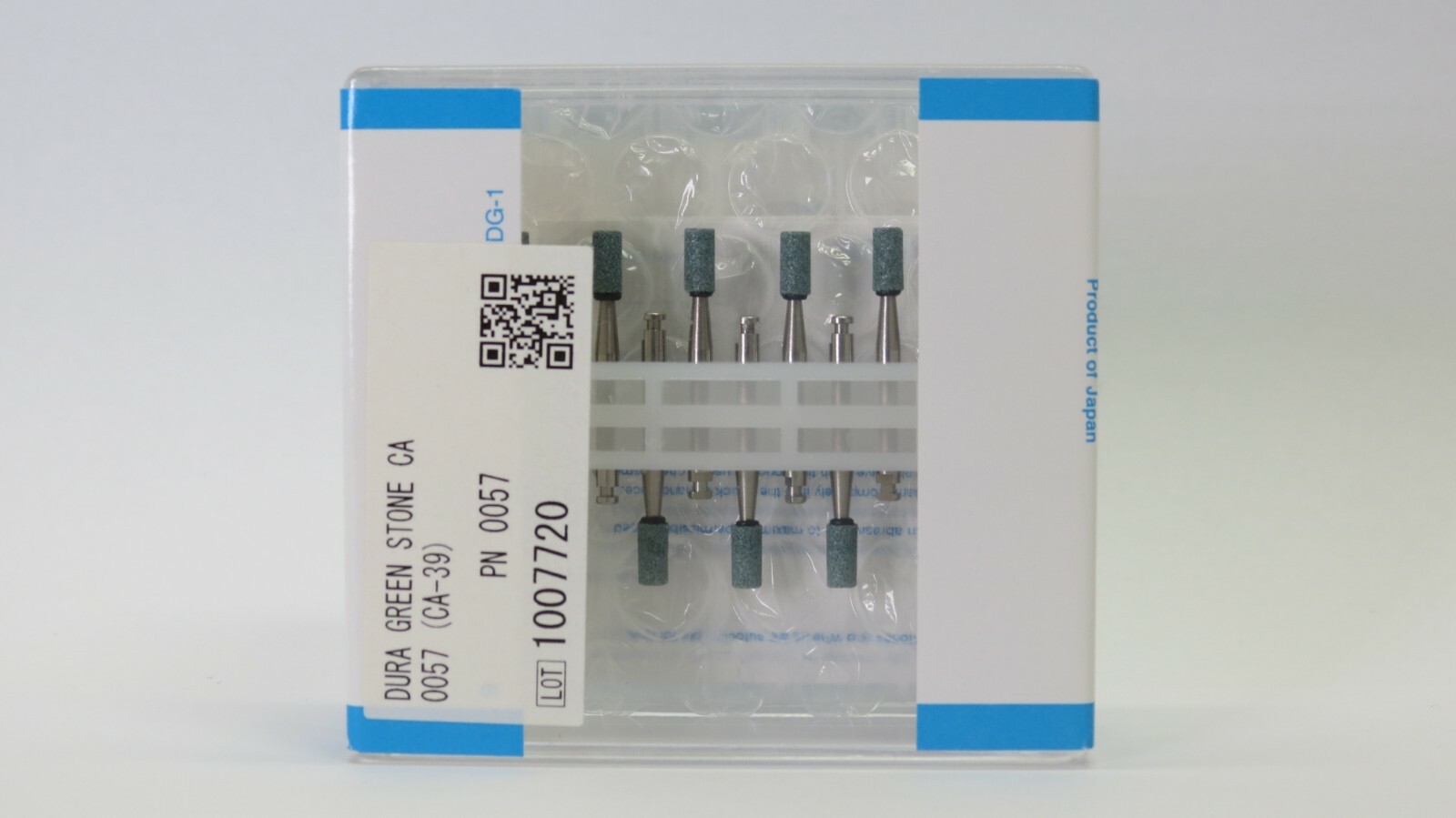 Shofu Dura-Green Stones CA Shank PN0057 (Pack of 12)