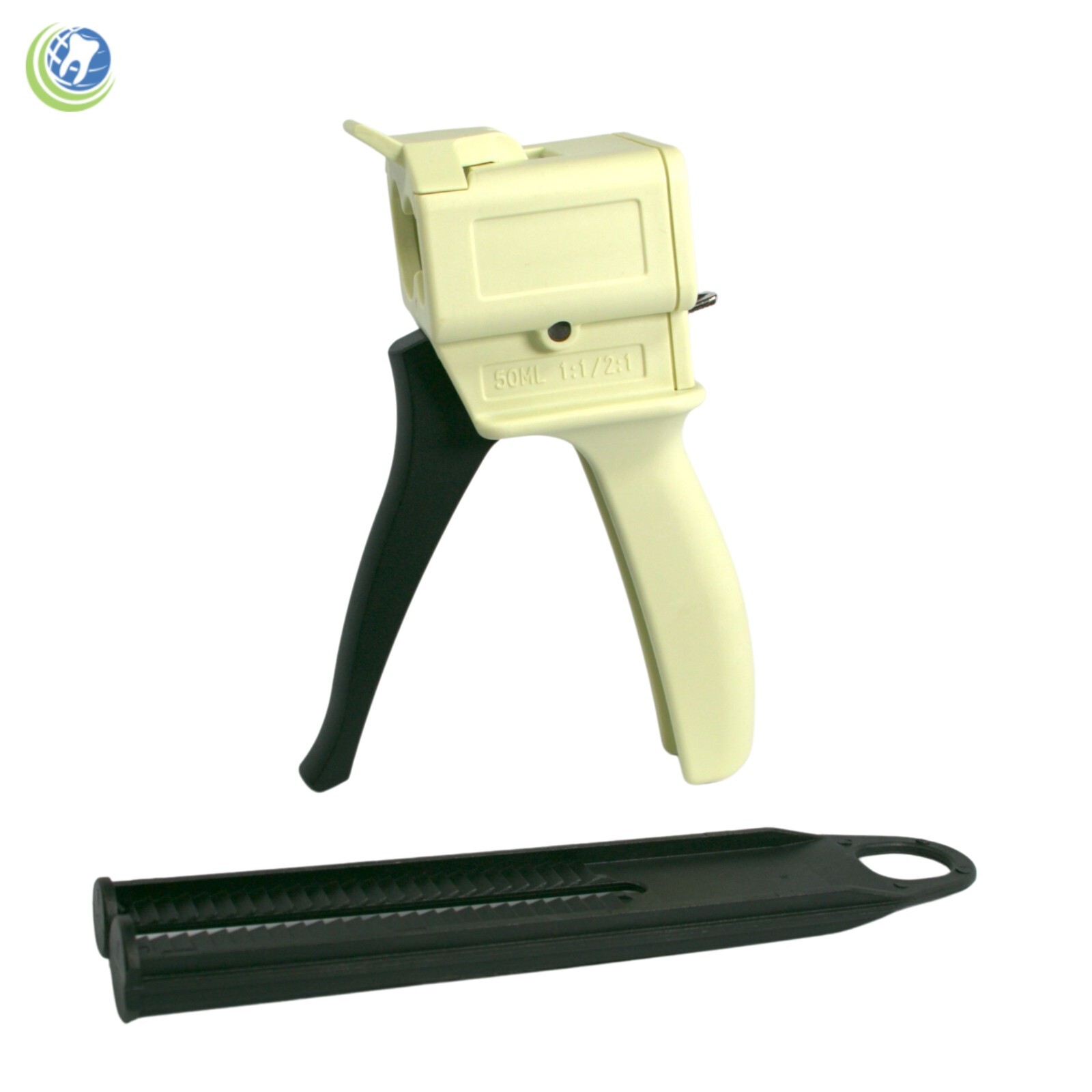 Dental Impression Universal Cartridge Dispensing Caulking Delivery Gun 1:1 1:2