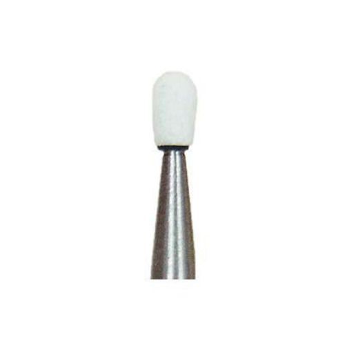 Dura-White RD2 round HP (handpiece), 12/pk, aluminum oxide finishing stones
