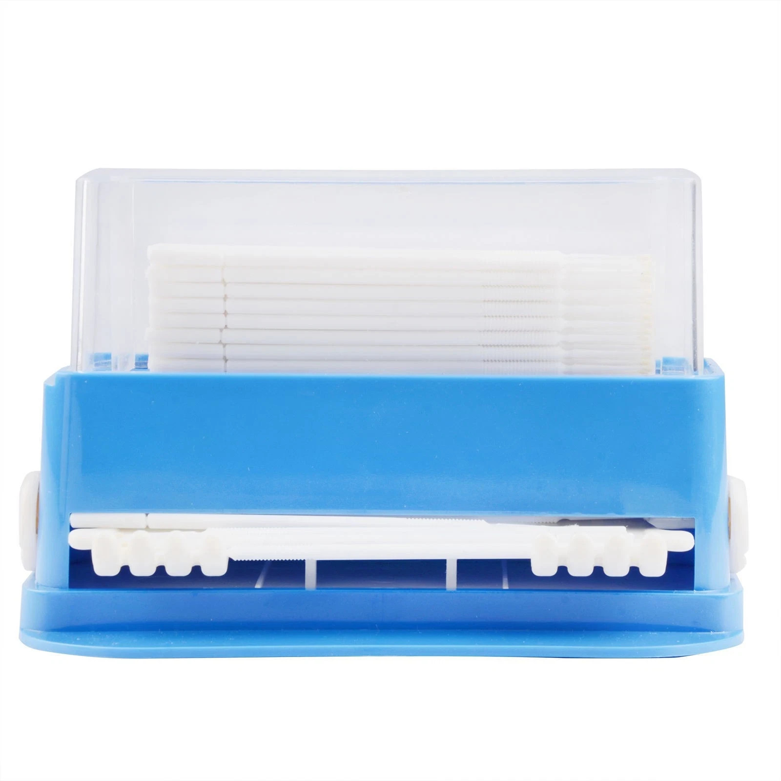 Dental Lab Cotton Tips Micro Brush Applicator Slides Dispenser Container Holder