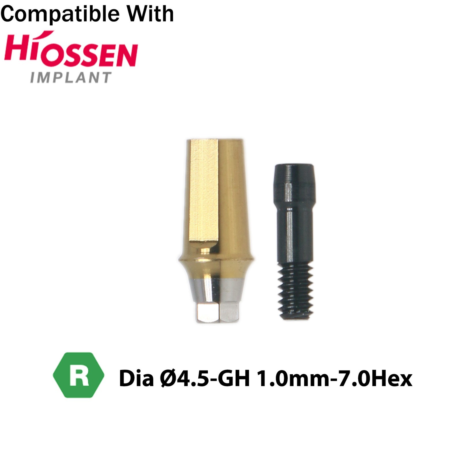 For Oss Dental Straight Transfer Abutment Mini/Regular Compatible Hiossen Osstem