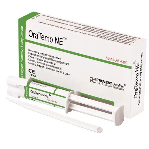 Prevest Oratemp Ne Manual Mix Non-Eugenol Temporary Luting Cement based ZnO
