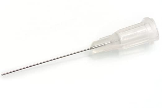 Dispense All – 1 Inch Blunt Tipped Dispensing Needles, Luer Lock, 10 Count