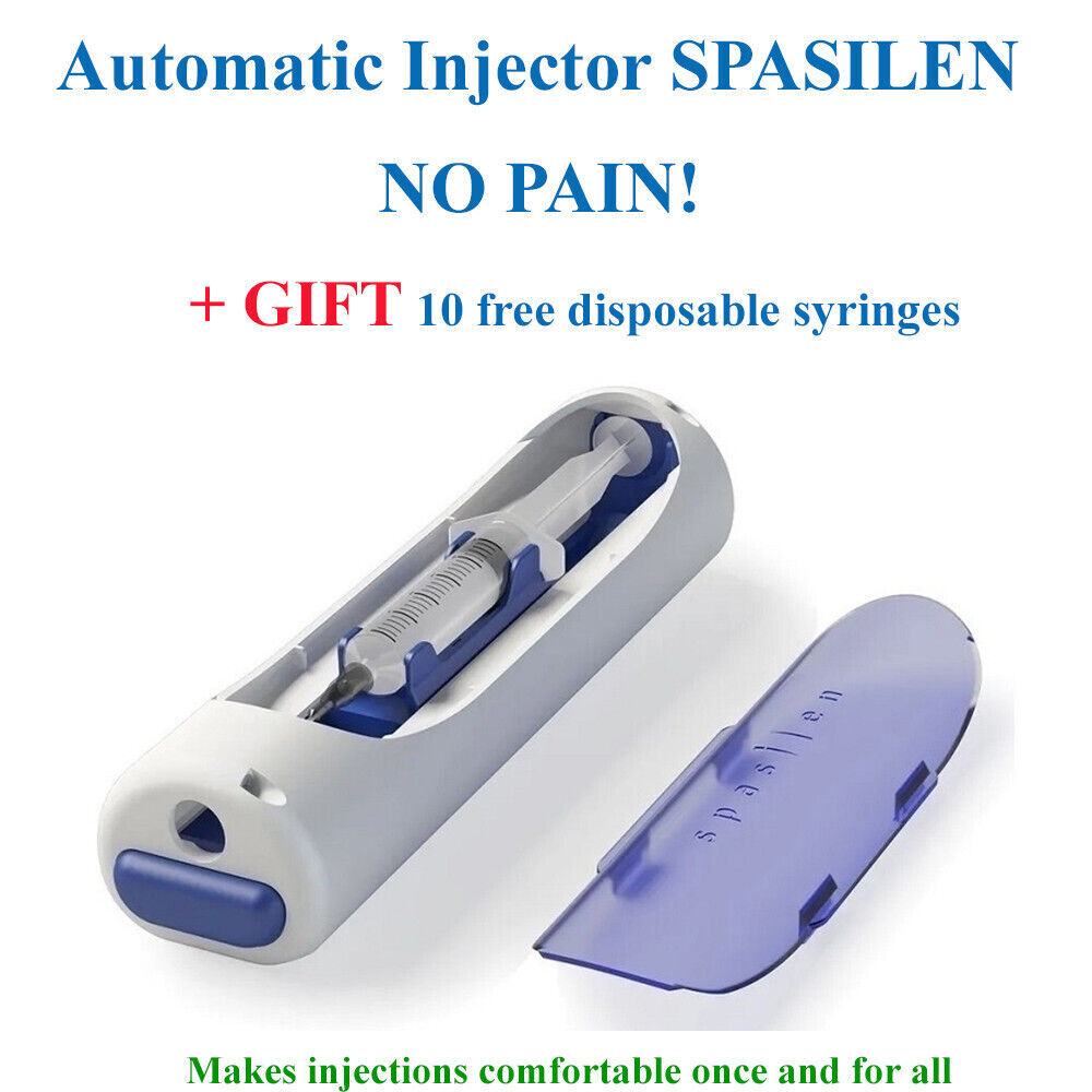SPASILEN Automatic ENGLISH manual Easy to do an injection yourself+GIFT
