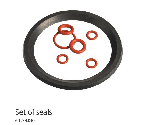 METROHM Titration Set of Seal & O-Rings for Vessel Lid 6.1244.040