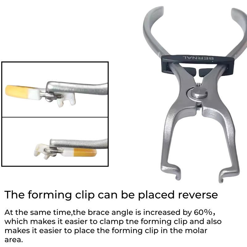 Dental Autoclavable Matrix Bands Ring Matrices Clip Clamp Titanium Fit Garrison