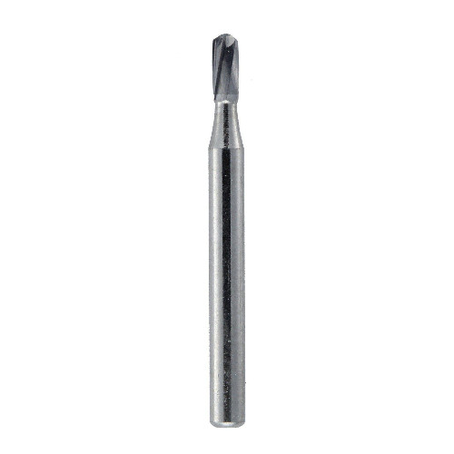 FGOS1158 Premium Carbide Straight Round End Fissure Surgical Bur 6 Blade 10pk
