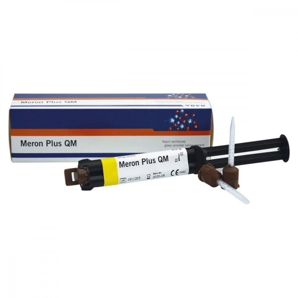 Voco Meron Plus QM Resin Reinforced Glass Ionomer Luting Cement 8.5gm (Free Ship