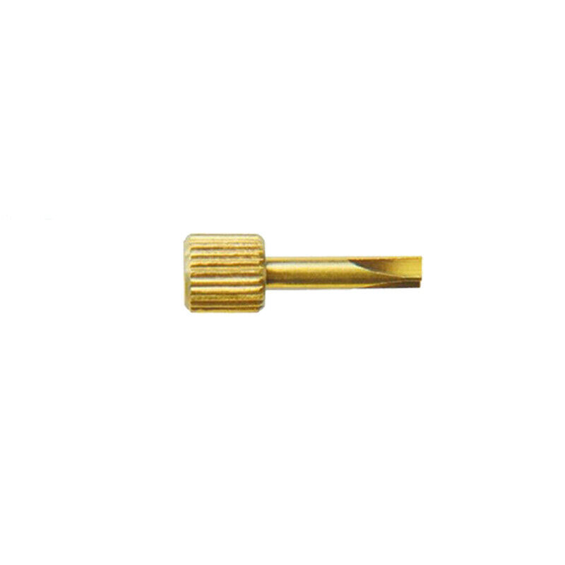 Dental Endodonthic Root Dentatus Gold Plated Screw Post Cross Hollow Key Driver