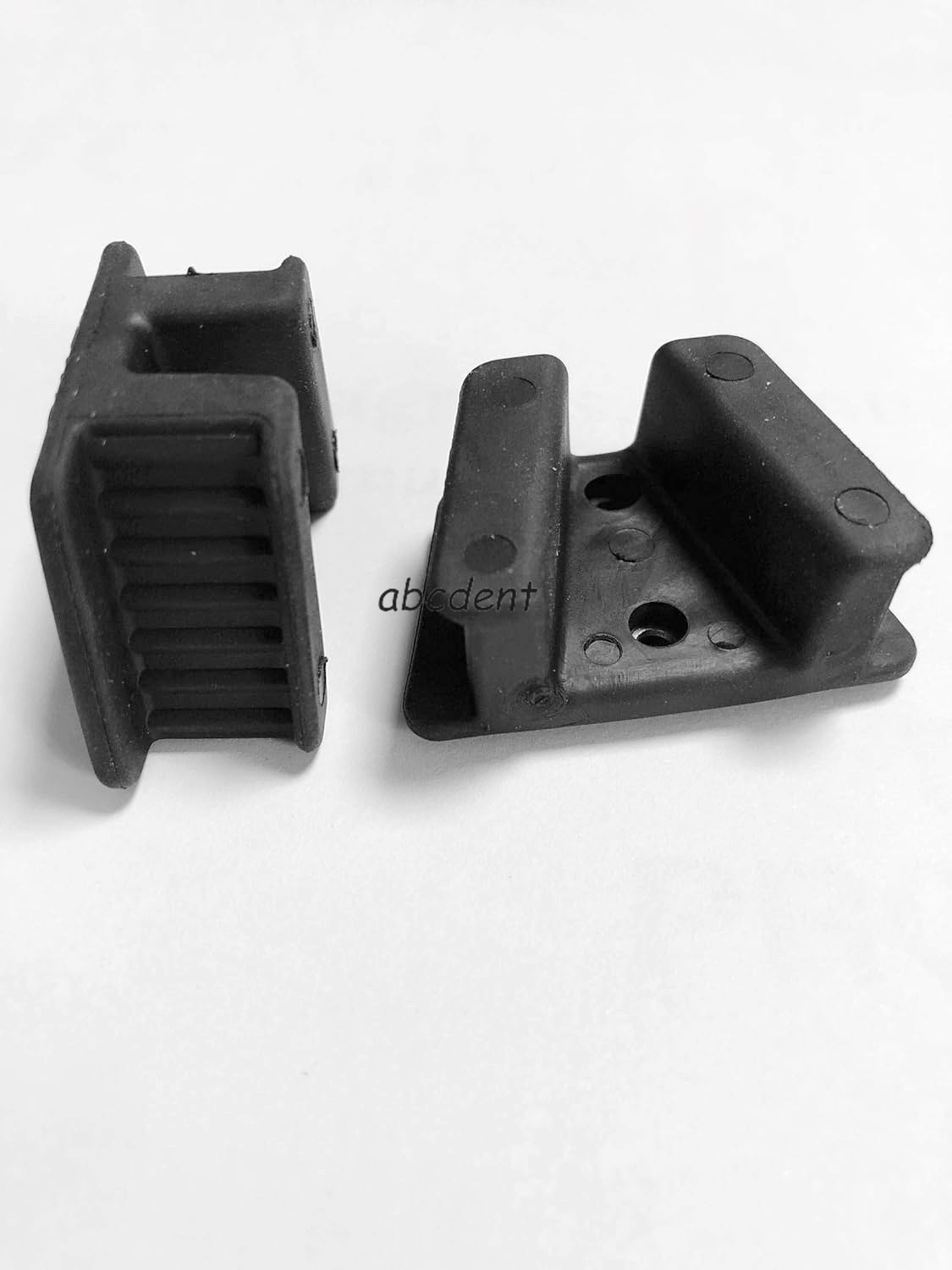 Dental Silicone Mouth Props Opener Bite Blocks Black Latex Free Autoclavable