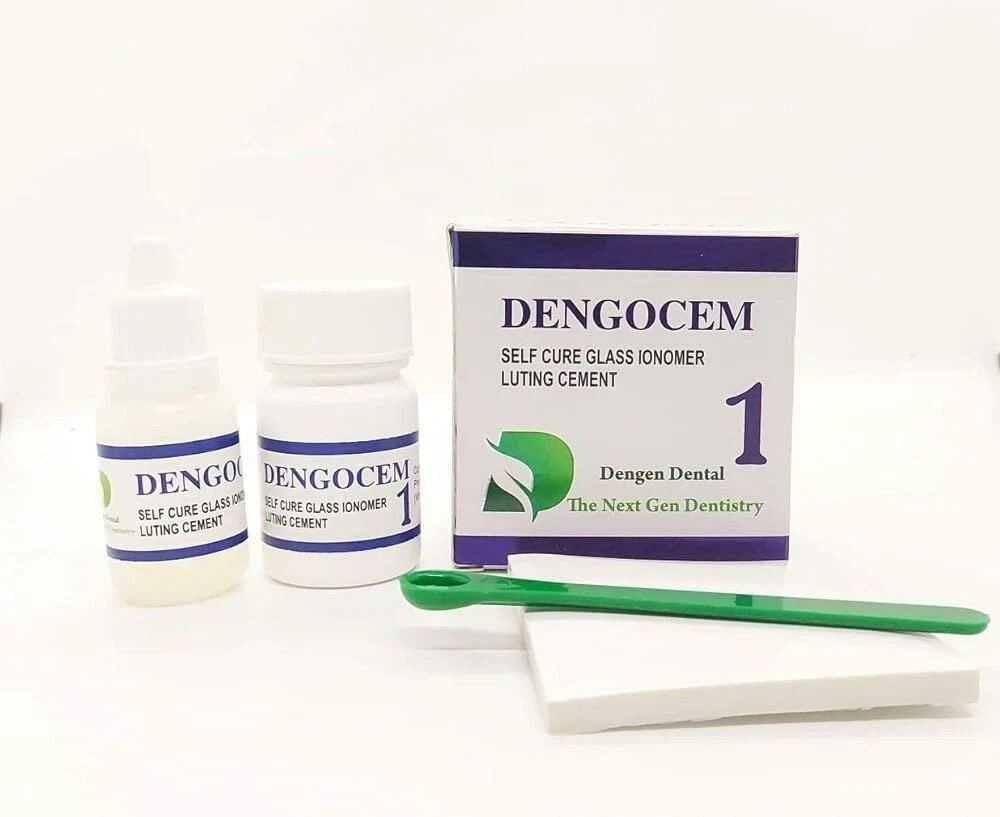 DENGOCEM 1 Self Cure Quality Glass Ionomer Dental Luting Cement Pack