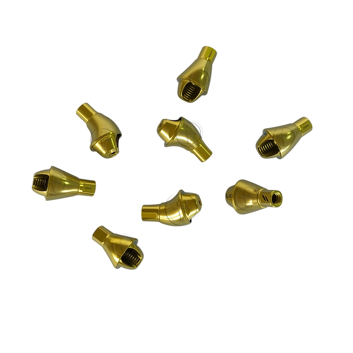 Multi unit angled abutment MUA for Straumann ITI RC NC 17 degree A/B type