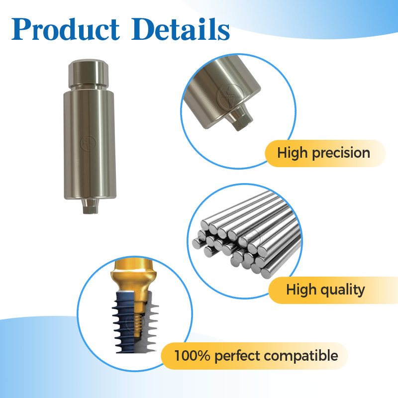Ti Pre-milled blank fit to Nobel Active ARUM platform RP NP WP Hex Non-hex