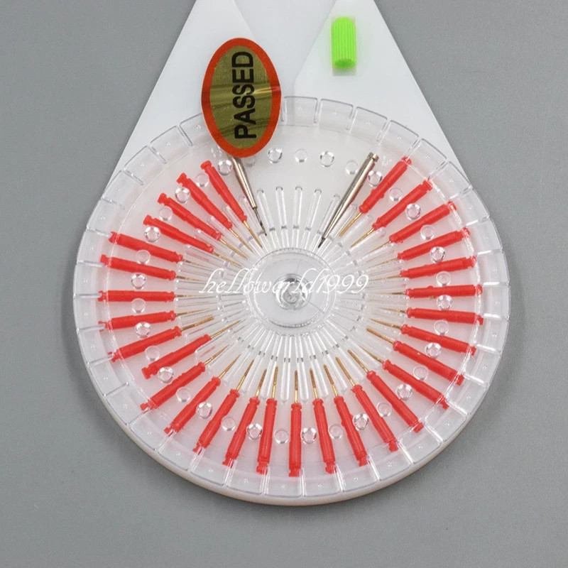 Dental Reinforce Fillings and Crowns Endo Link Pins Conical Screw Posts 0.75 Red
