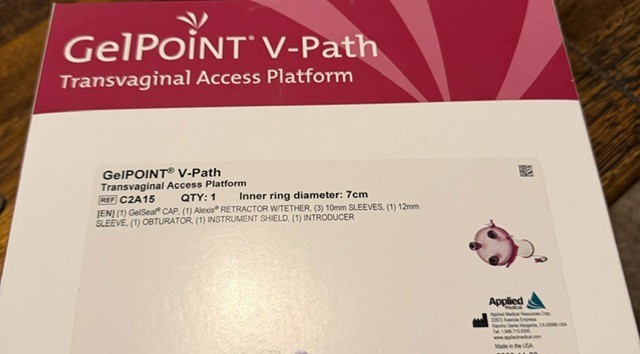 GELPOINT V-PATH C2A15 TRANSVAGINAL ACCESS PLATFORM APPLIED MEDICAL 11/19/2026