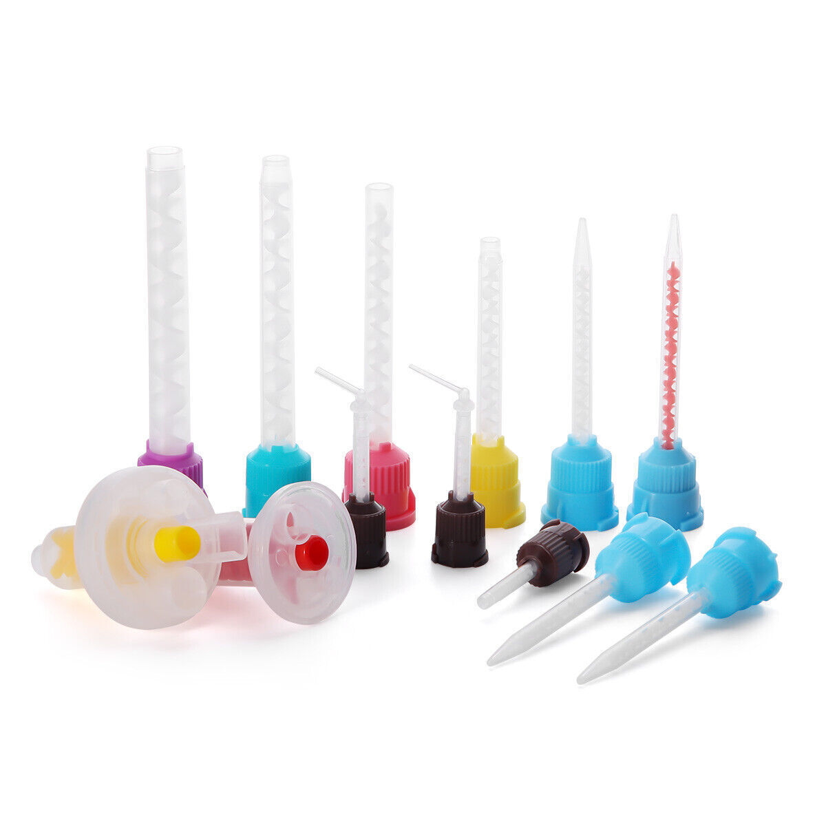 Dental Mixing Tips Tube Disposable Conveying Mixers Impression Intraoral Syringe