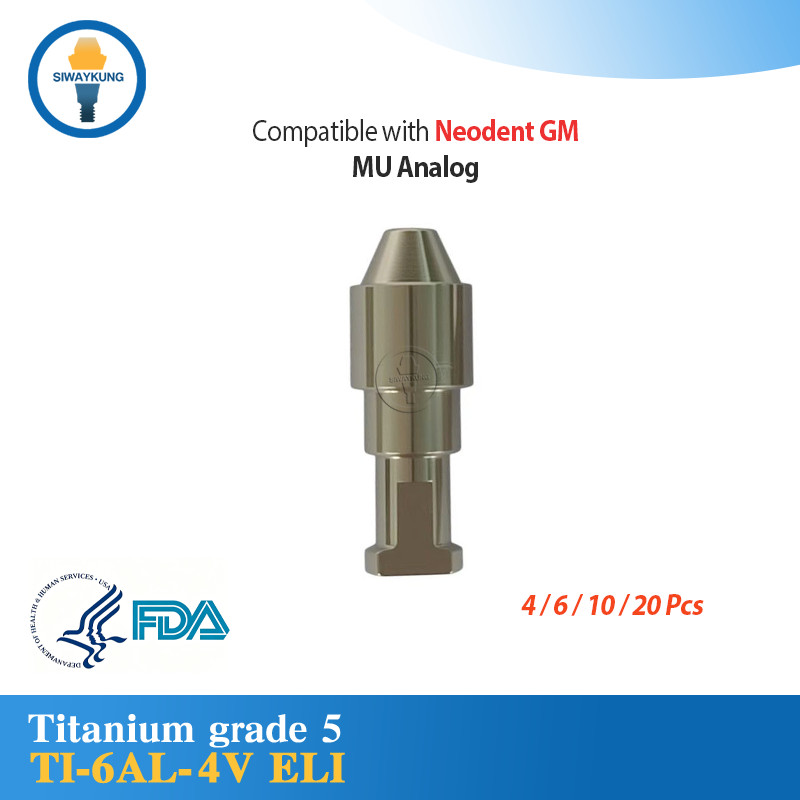 Dental Analog for multi unit replica compatible with Neodent GM