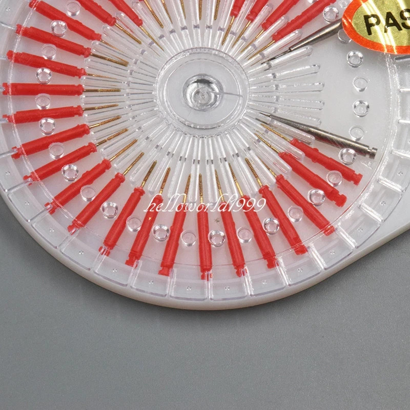 Dental Reinforce Fillings and Crowns Endo Link Pins Conical Screw Posts 0.75 Red