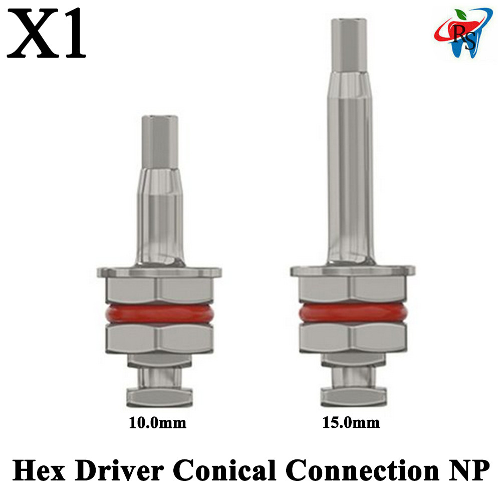 1pcs Dental Slim Fixation Ratchet Hex Driver Conical Connection 2.25mm NP Tools