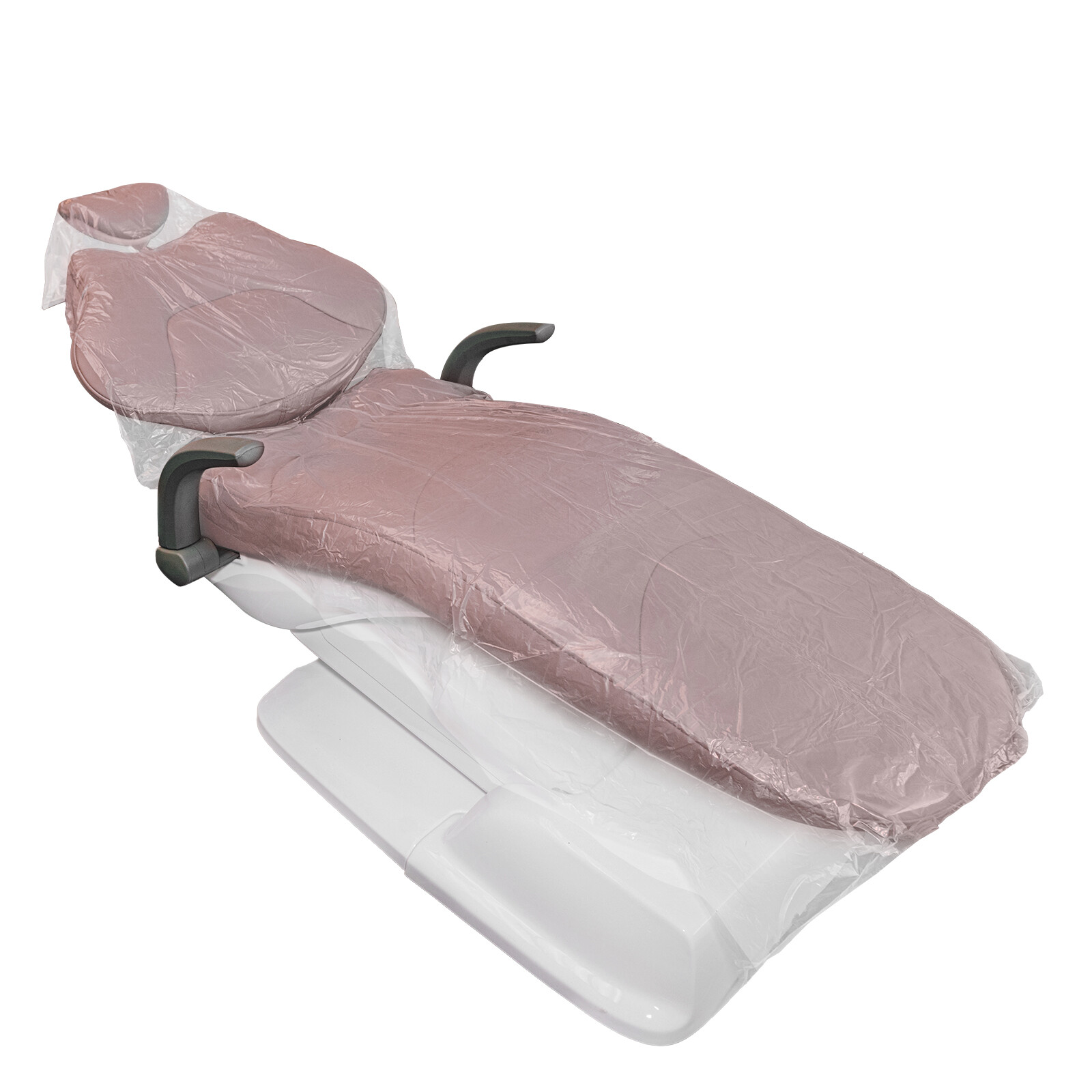 375/3Boxes JMU Dental Plastic Full Chair Cover Sleeves Clear Size 29″ x 80″
