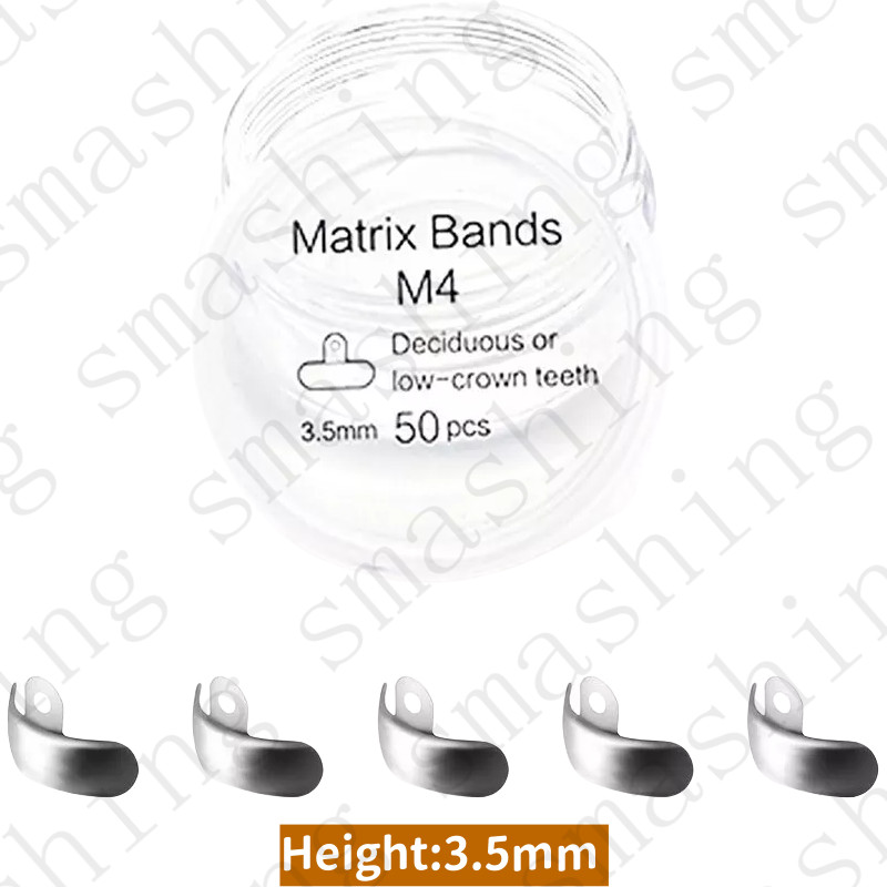 100x Dental Matrix Bands Palodent V3 Style Sectional Contoured Matrices US STOCK