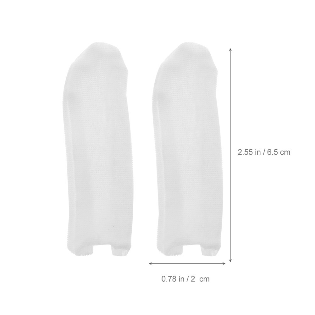 150 Pcs Finger Sleeves Protectors Breathable Cots Waterproof Cover