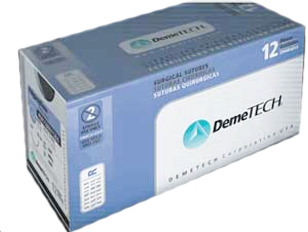 DemeLENE 5/0, 18″ Blue Polypropylene Suture