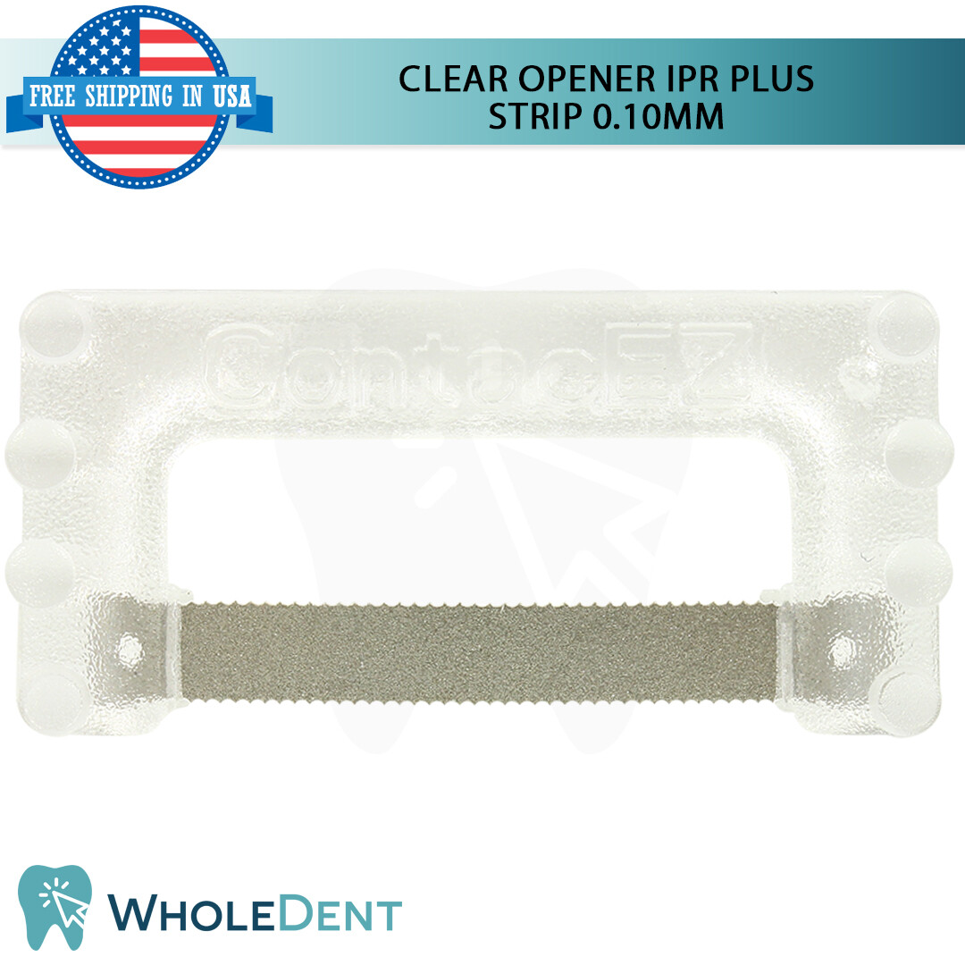 ContacEZ Assorted Color Coded IPR Plus 8 Strips Orthodontic Interproximal
