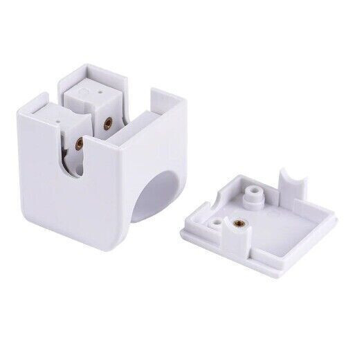 10 Pcs Dental Chair Unit Box Plastic Small Handpiece Holder White Single Hanger