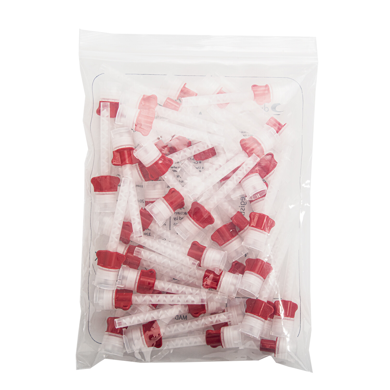 480pcs DX-Mixer Mixing Tips Dental Impression Heavy Body 5.4mm Red Wing 1:1