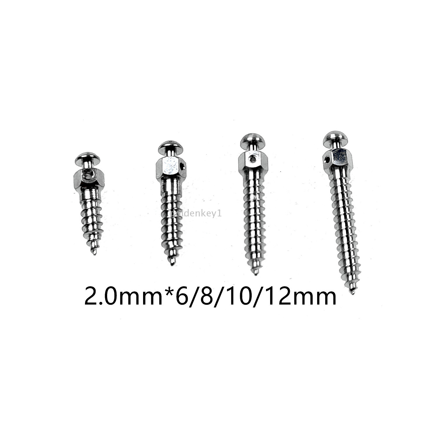 10Pcs Dental Orthodontic Mini Micro Screw Screwdriver Handpiece Im Plant