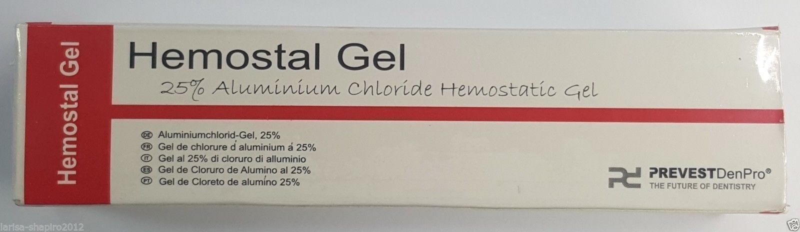 Prevest Denpro Hemostal Gel Stop 25% Aluminium Chloid Hemostatic Gel [Free Ship]